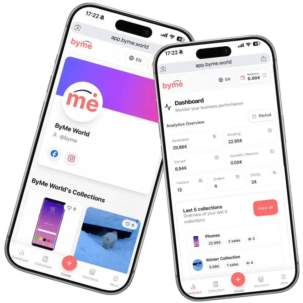 App mockup