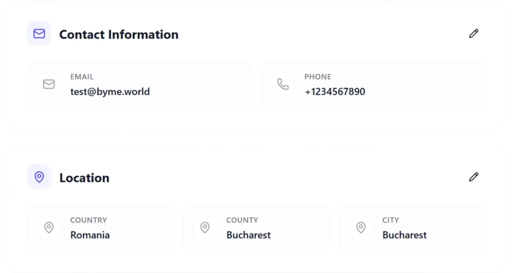 contact Info